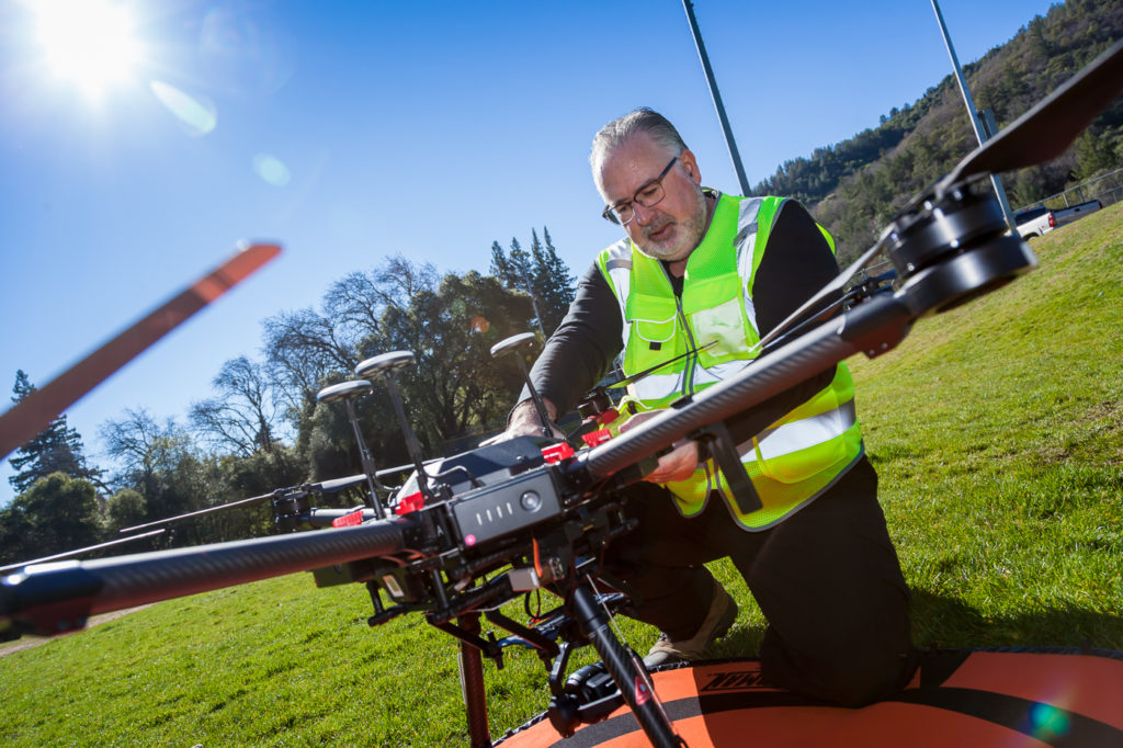 Lorenzo and his drone