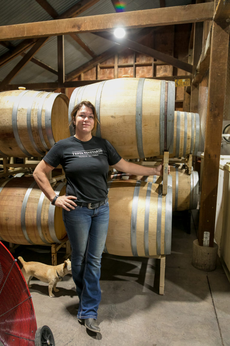 Maria Martinson of Testa Vineyards