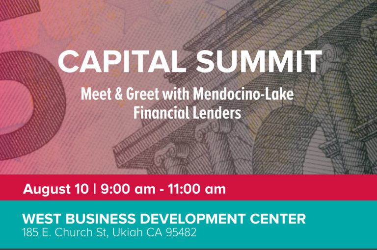 Mendo-Lake SBDC Capital Summit